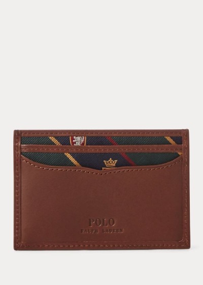 Porta Tarjetas Polo Ralph Lauren Hombre Marrom - Repp Tie - BPMDX8027